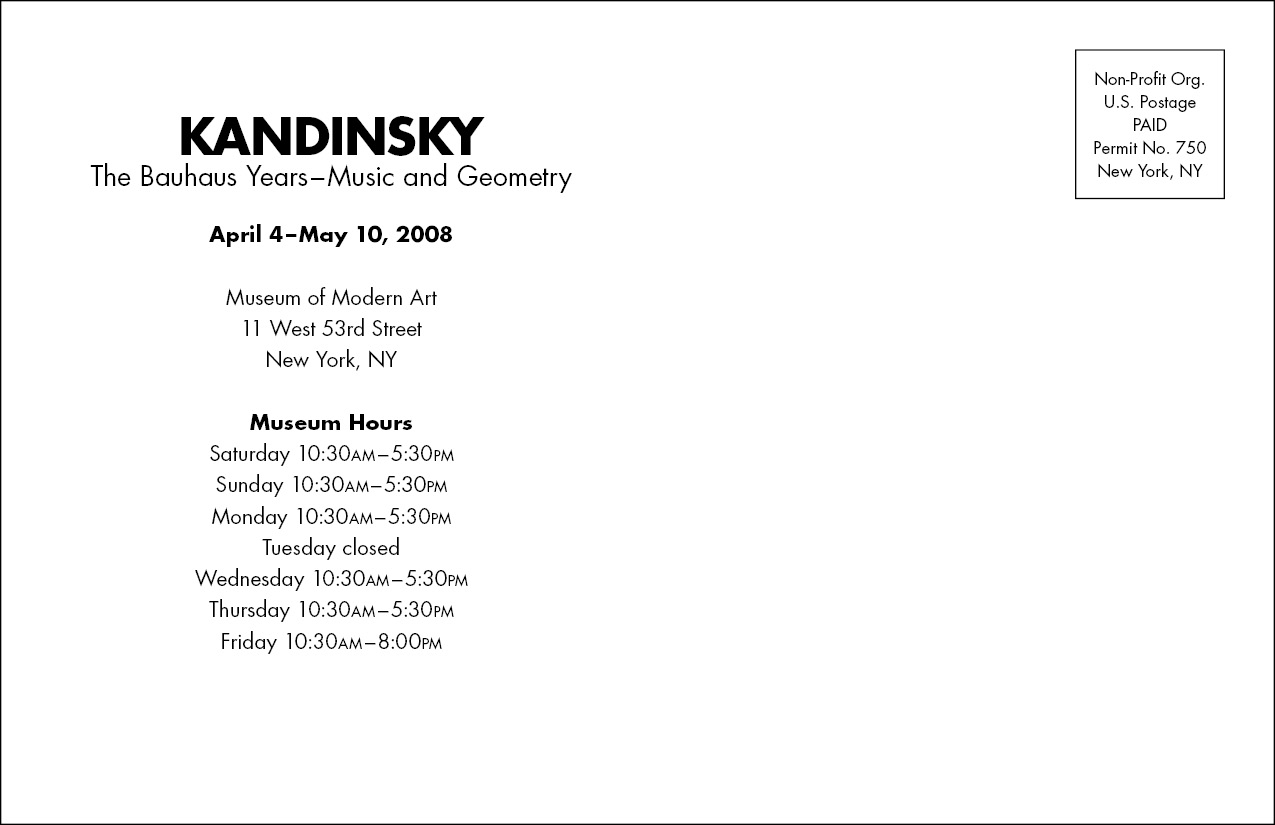 sample card