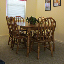 spacious rooms